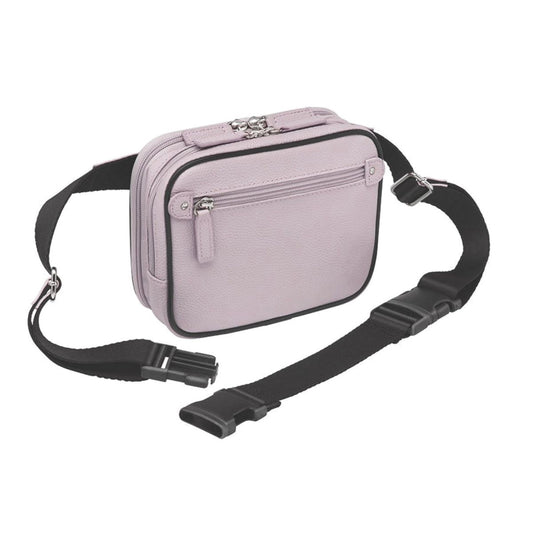 Top Grain Cowhide Concealed Carry Multi-Pocket Adjustable Strap Belt Bag