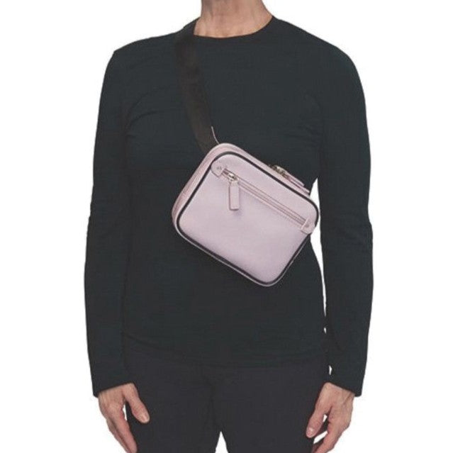 Top Grain Cowhide Concealed Carry Multi-Pocket Adjustable Strap Belt Bag