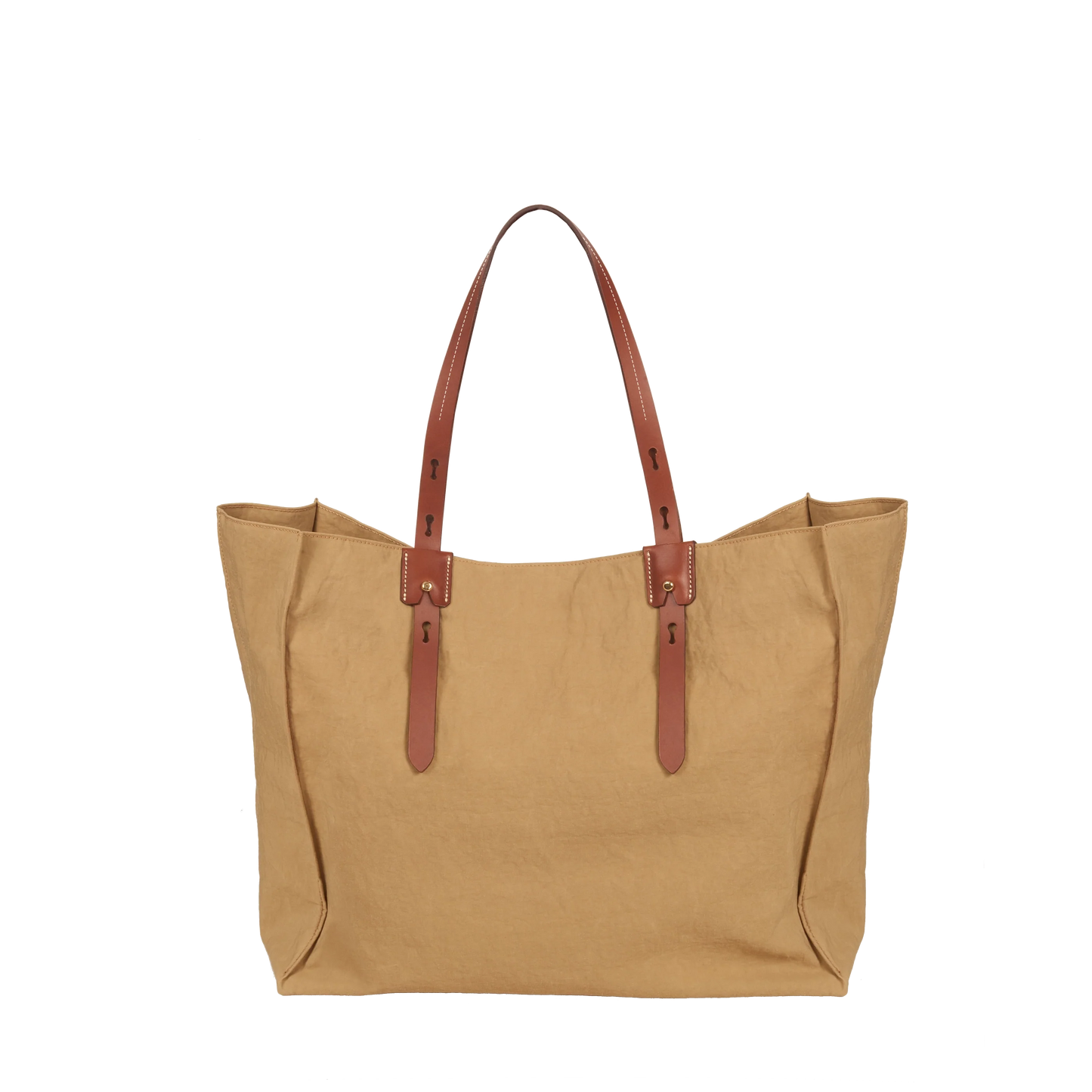 Adjustable Multi-Wear Linylen Open Top Edge Canvas Bag Tote