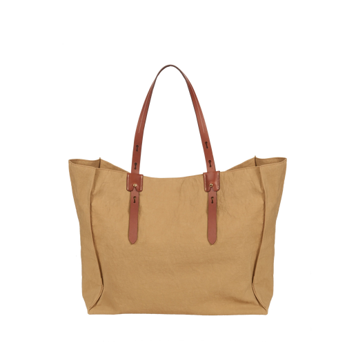 Adjustable Multi-Wear Linylen Open Top Edge Canvas Bag Tote