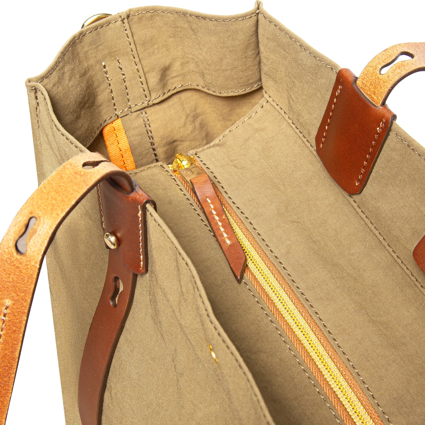 Adjustable Multi-Wear Linylen Open Top Edge Canvas Bag Tote