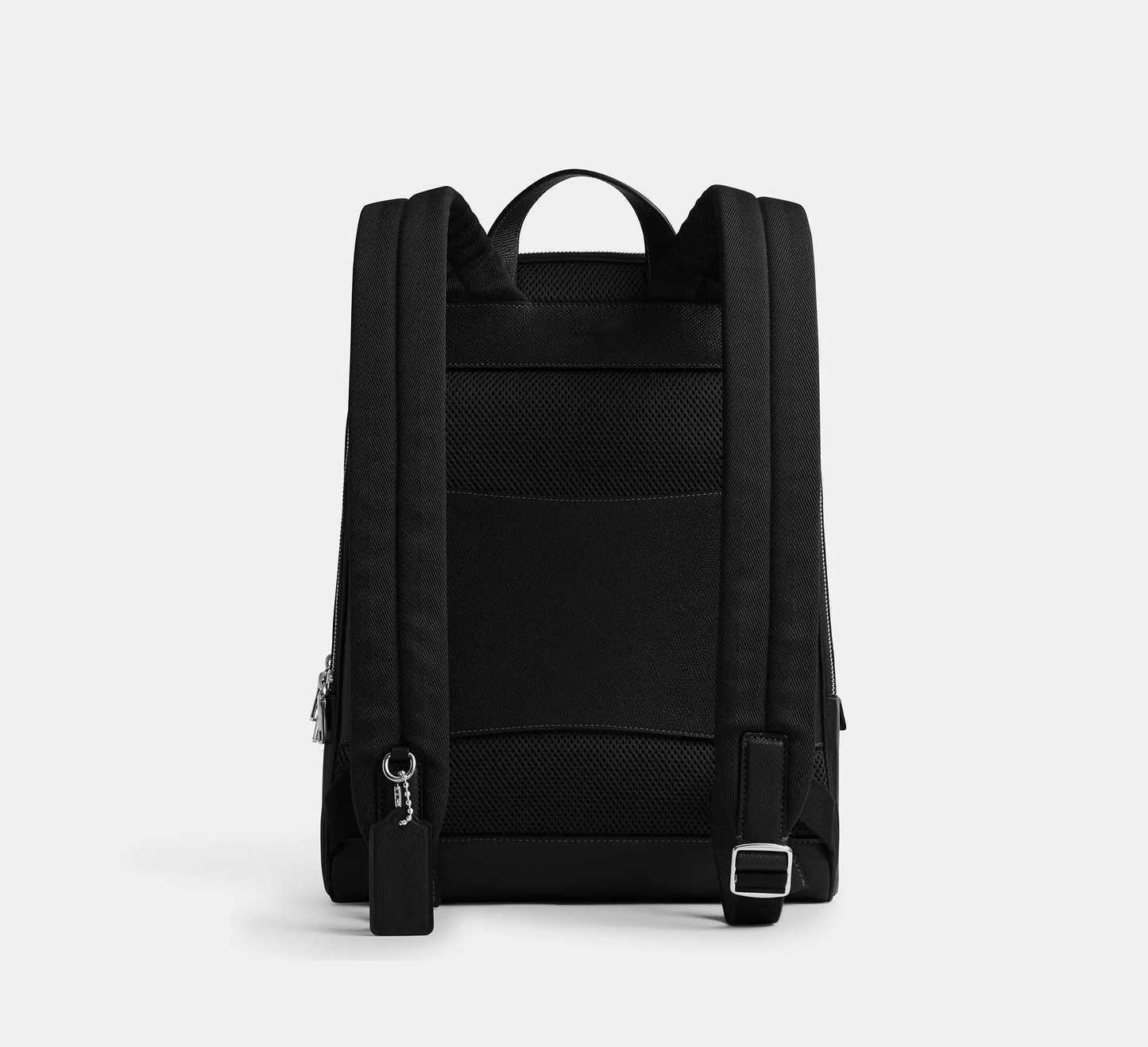 Crossgrain Leather Dual Zip Laptop Travel Backpack