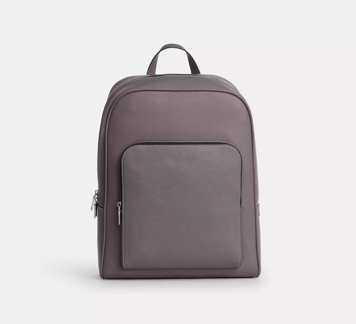 Crossgrain Leather Multi-Compartment Laptop Backpack