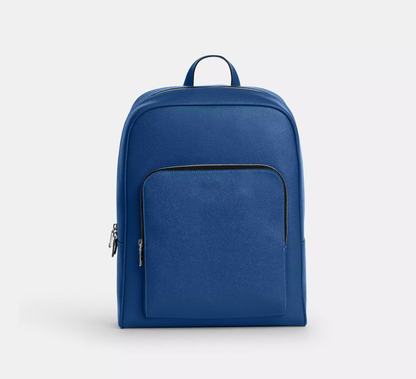 Crossgrain Leather Multi-Compartment Laptop Backpack